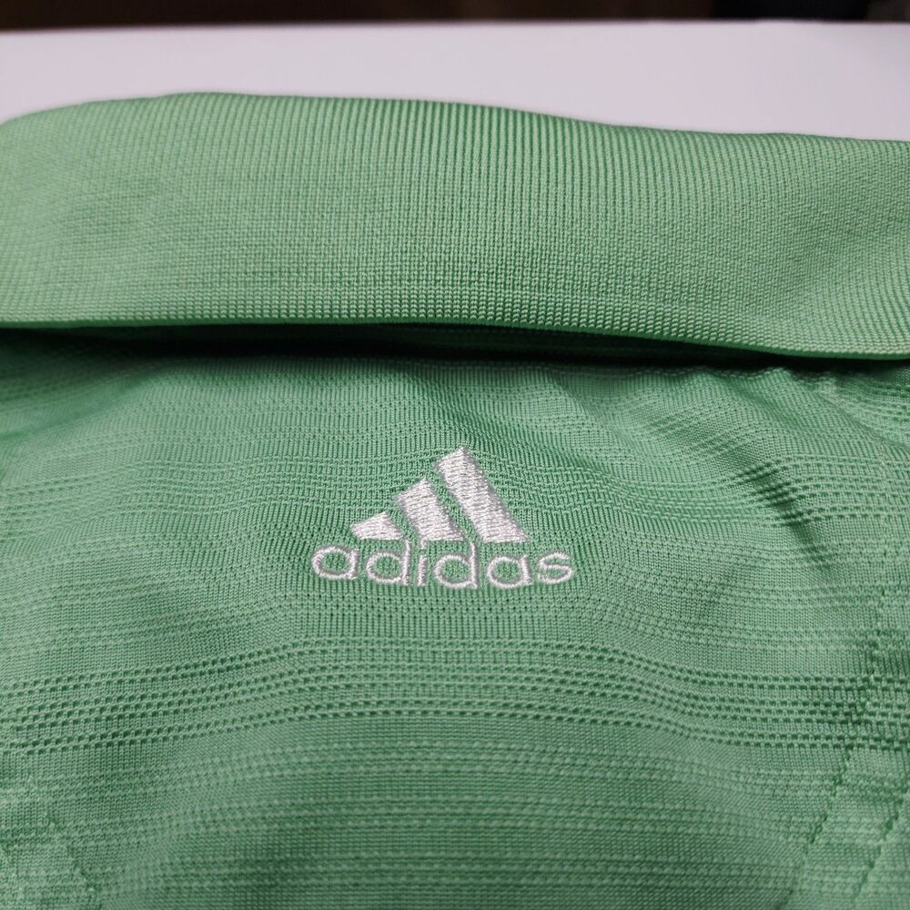 Pinehurst By Adidas Golf Shirt Green Polo Golf Shirt US OPEN Medium NWOT - Picture 9 of 10